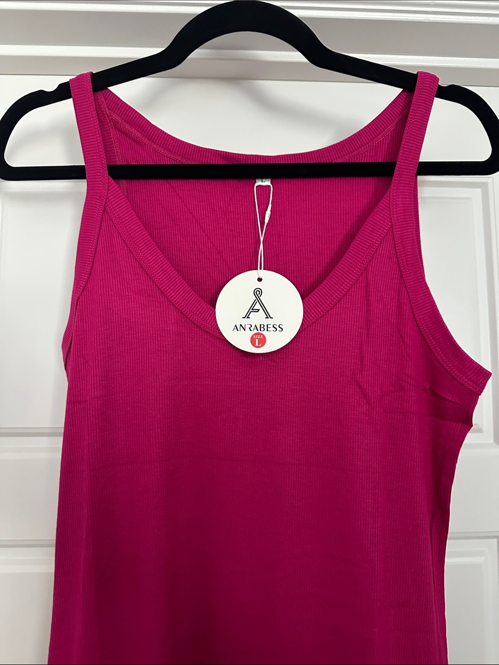 Anrabess Ribbed Tank Top - Picture 3 of 4